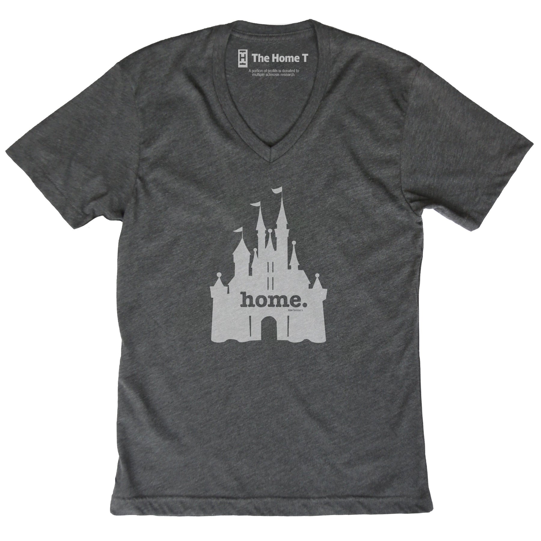 Home at the Castle The Home T XS V-Neck T-Shirt