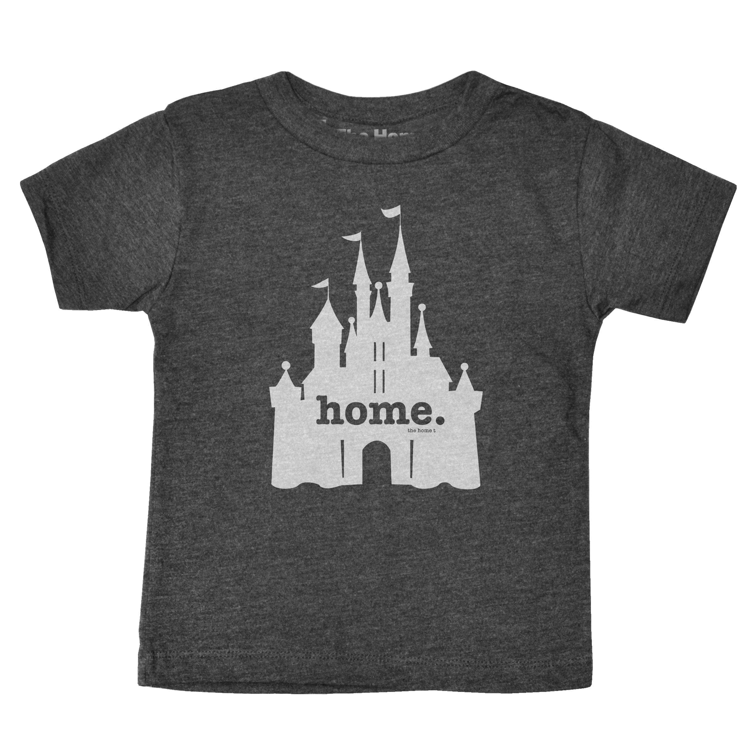 Castle home kids dark grey crewneck