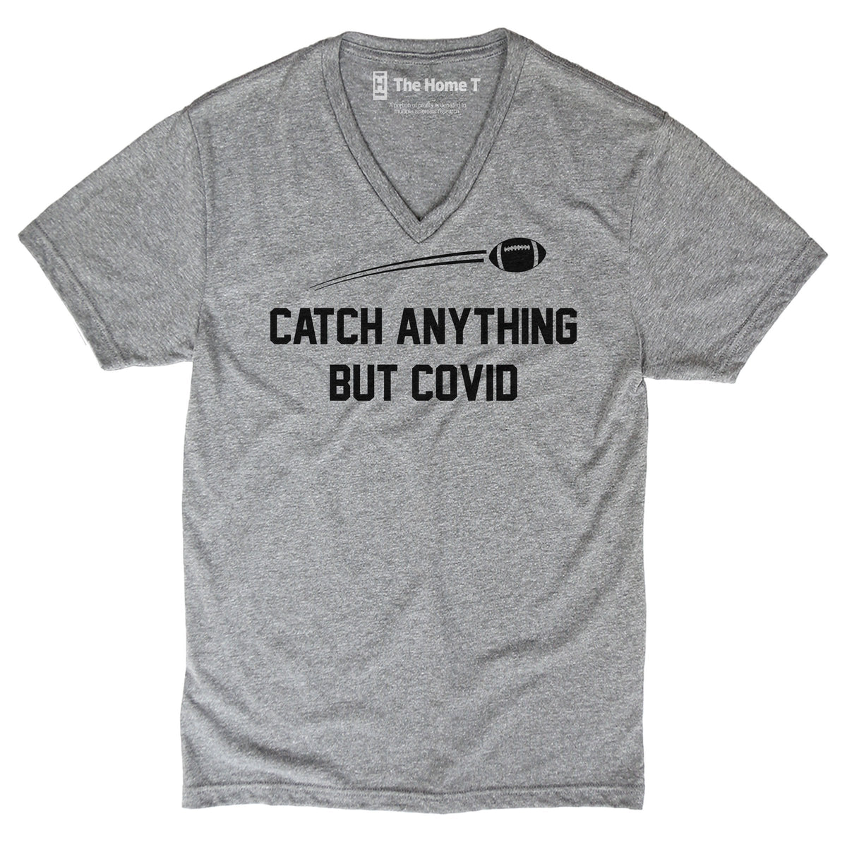 Catch Anything But Covid The Home T XS V-NECK