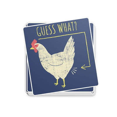 Chicken Butt Sticker