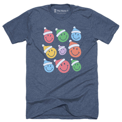 Colorful Christmas Smileys
