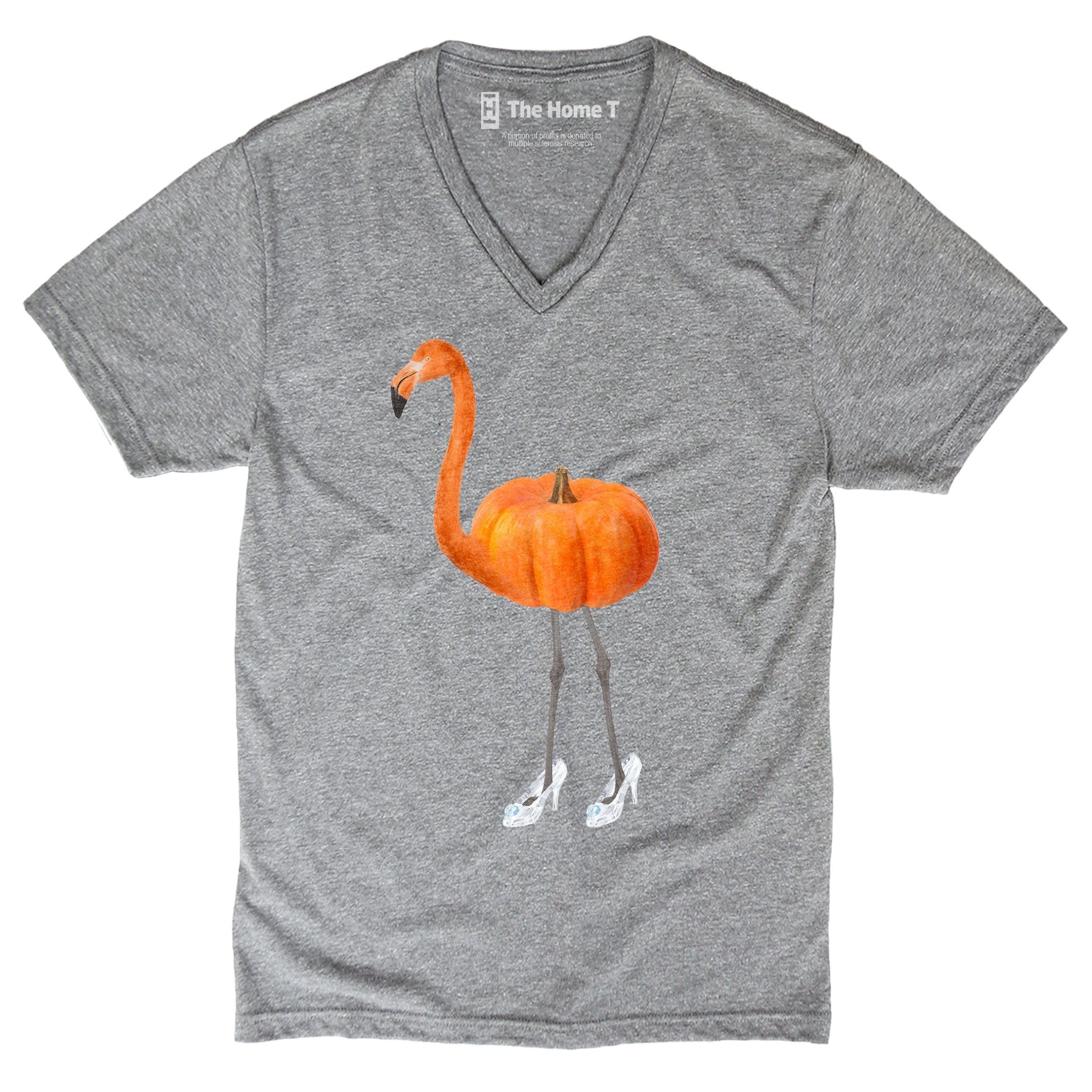 Pumpkin Flamingo