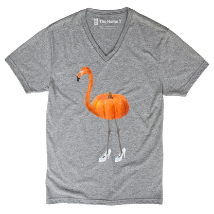 Pumpkin Flamingo