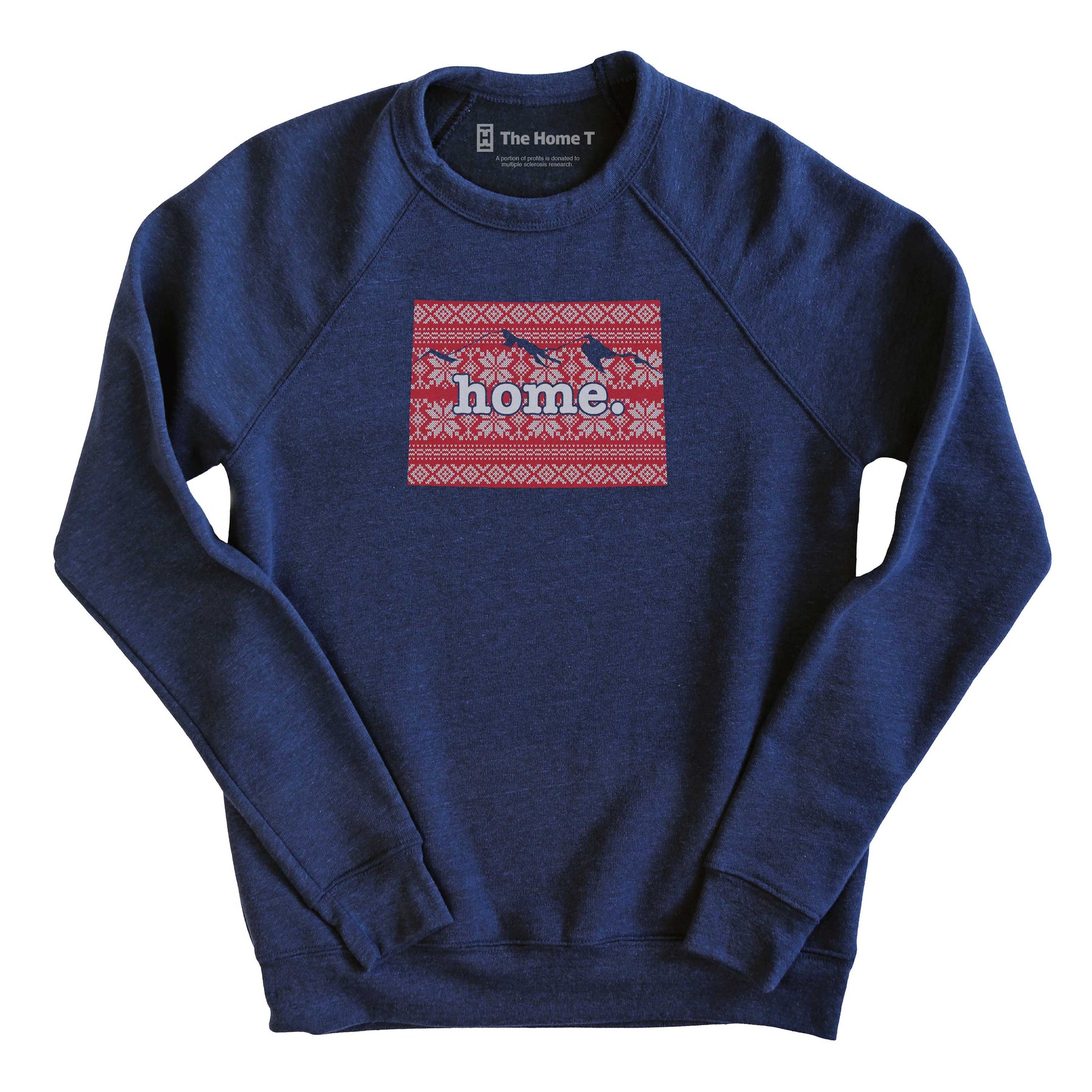 Colorado Christmas Sweater Pattern Christmas Sweater The Home T XS Navy Sweatshirt