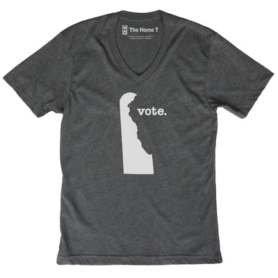 Delaware Vote Grey Home T