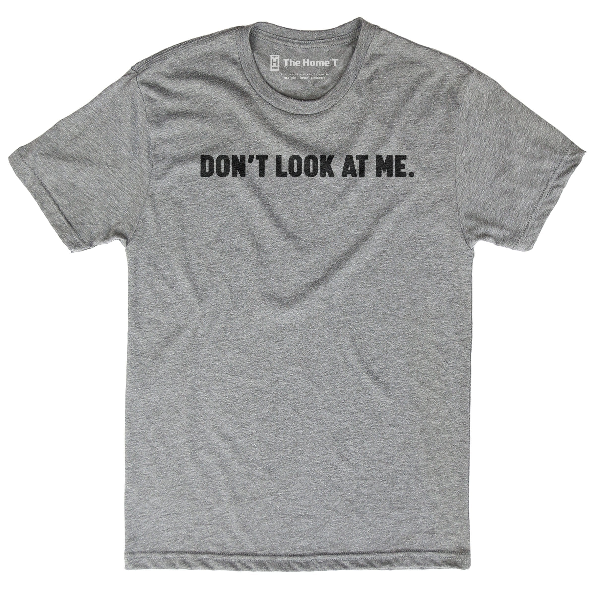 Don't look at me athletic grey crewneck