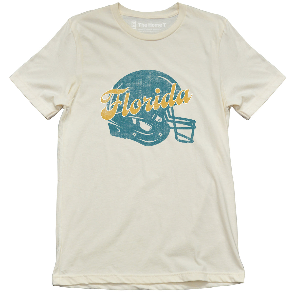 Vintage Football Florida (Teal & Gold)