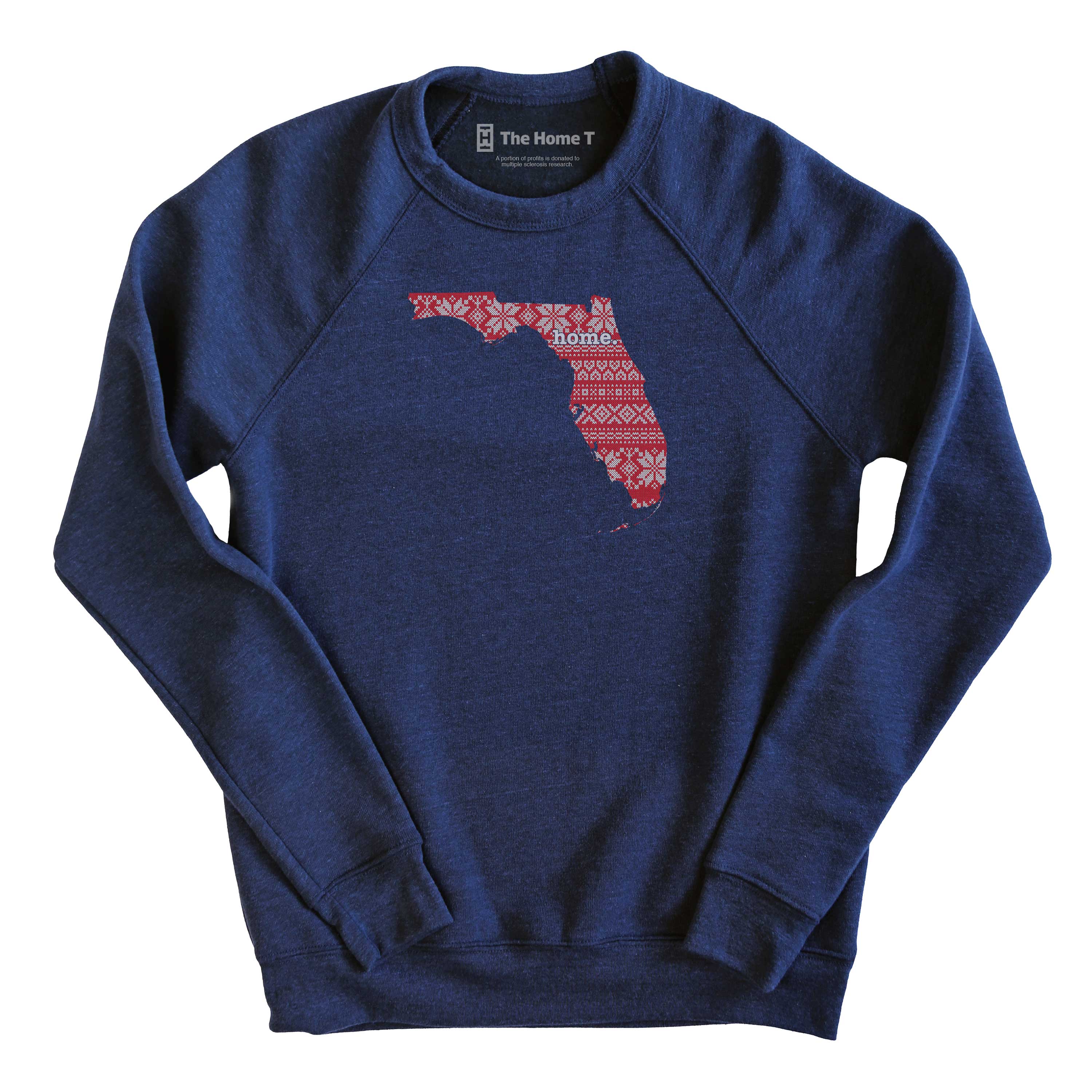 Florida Christmas Sweater Pattern Christmas Sweater The Home T XS Navy Sweatshirt