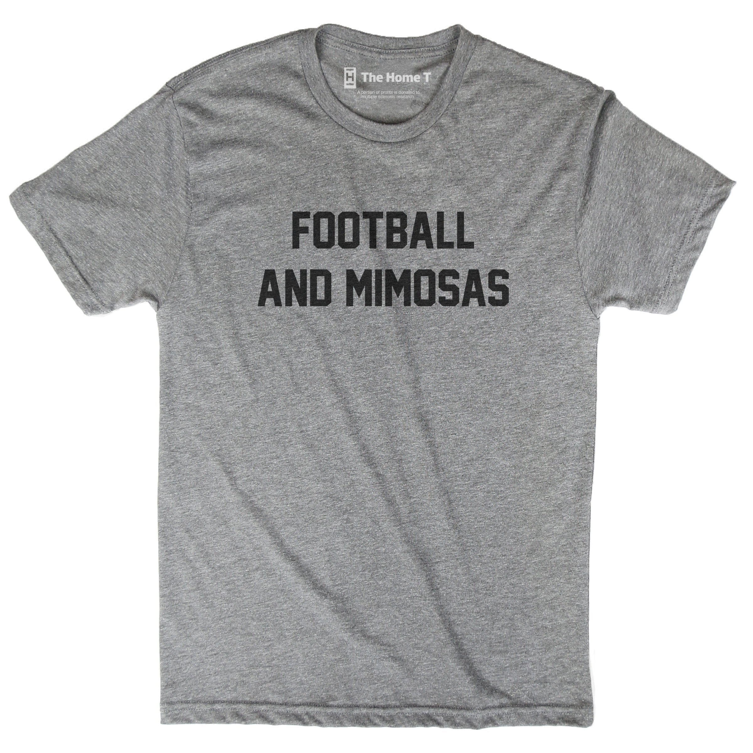 Football and Mimosas The Home T XS Crew Neck