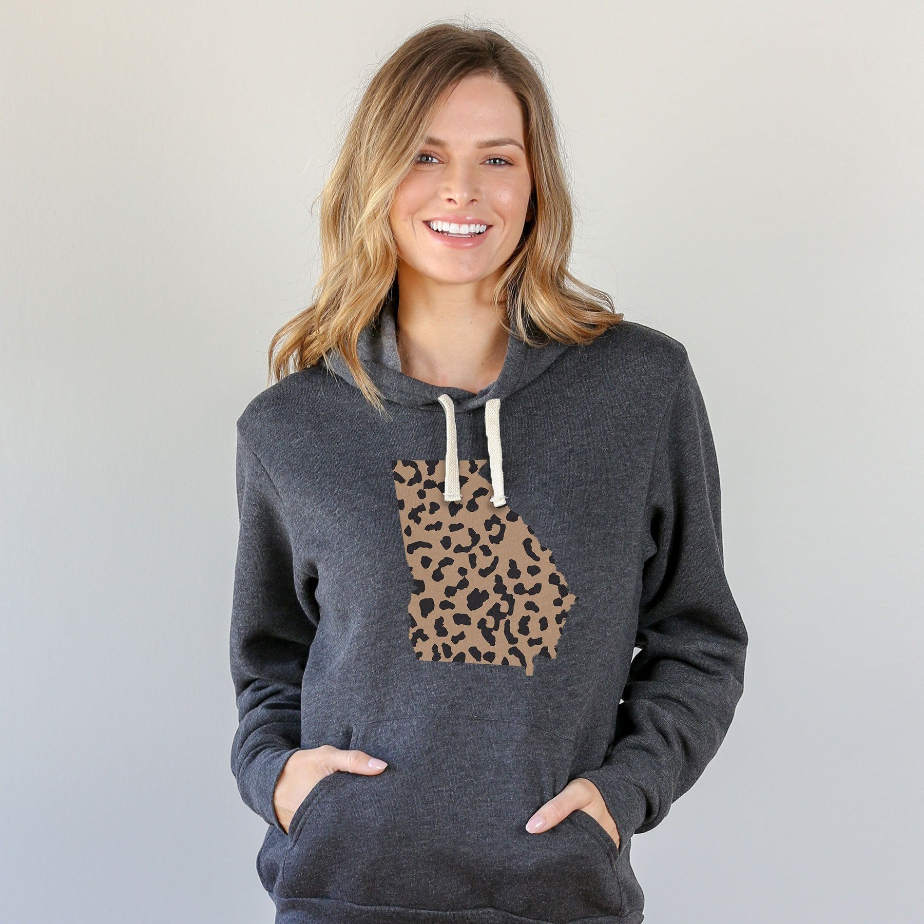 Georgia Leopard Pattern Hoodie