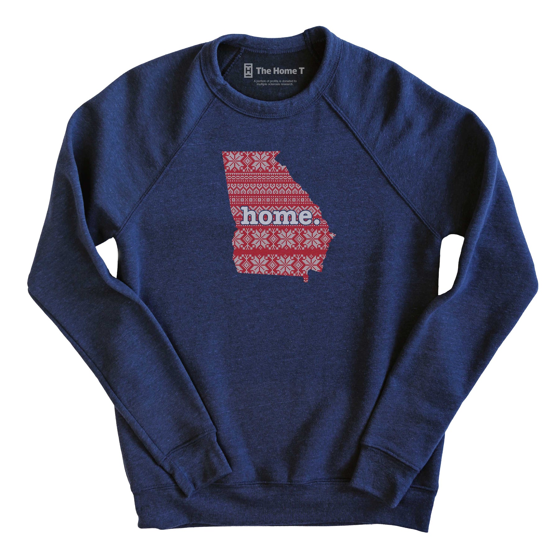 Georgia Christmas Sweater Pattern Christmas Sweater The Home T XS Navy Sweatshirt