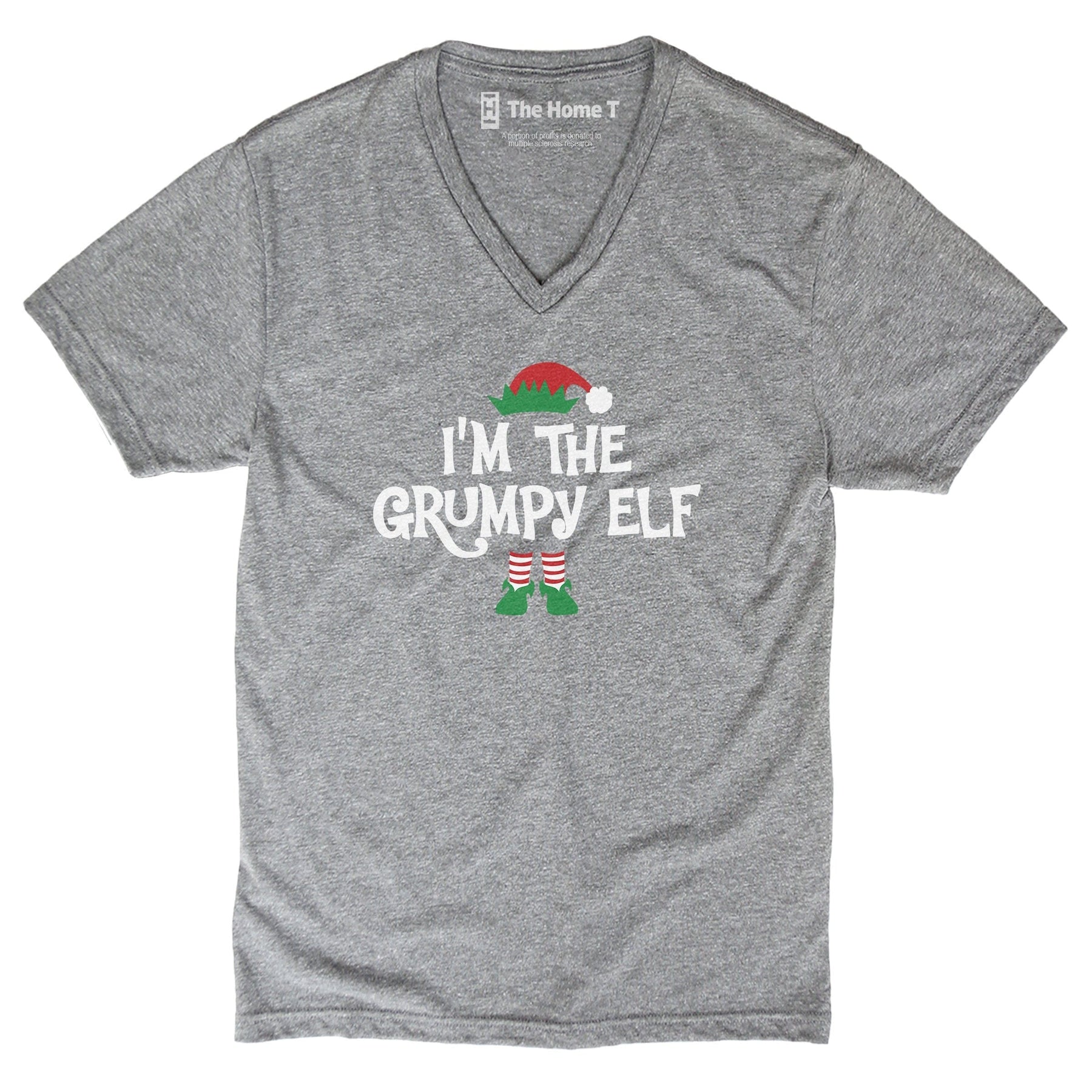 I'm The Grumpy Elf V-neck