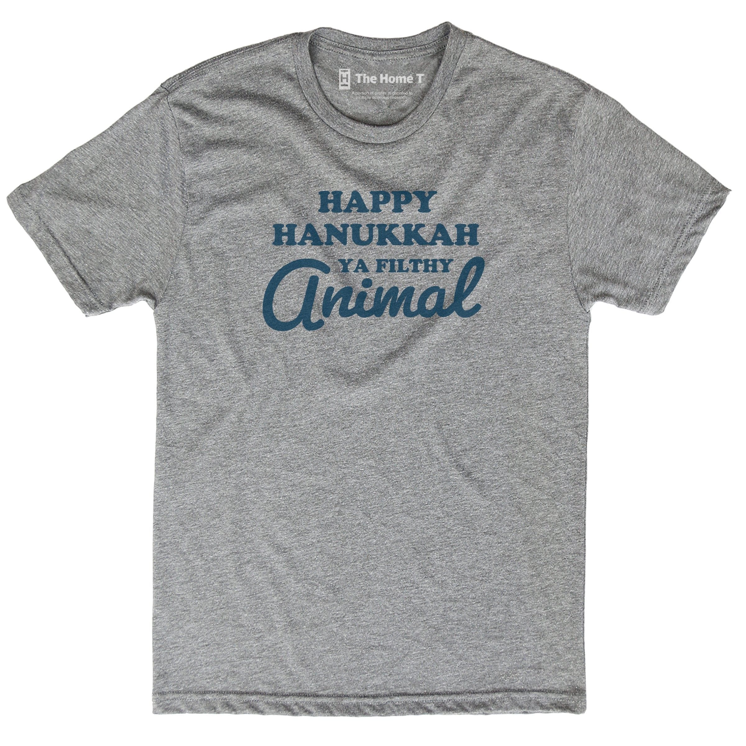 Happy Hanukkah Ya Filthy Animal Crewneck