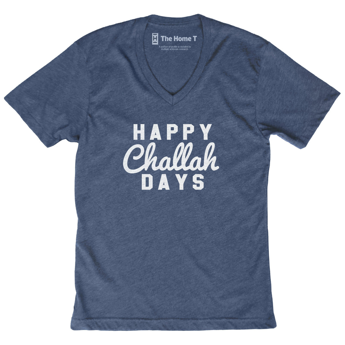 Happy Challah Days V-neck