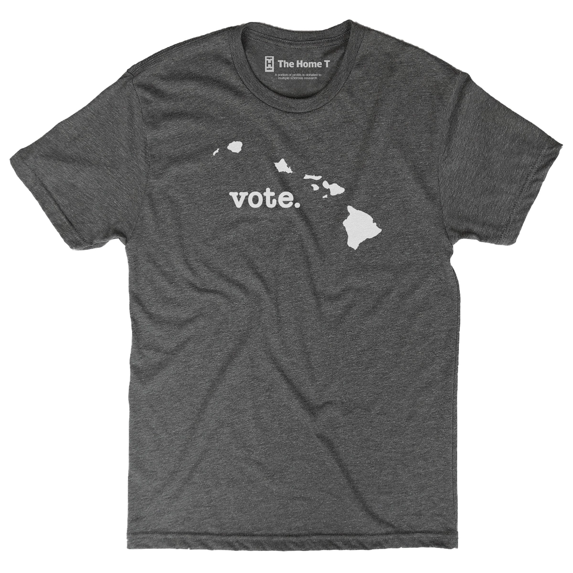 Hawaii Vote Grey Home T