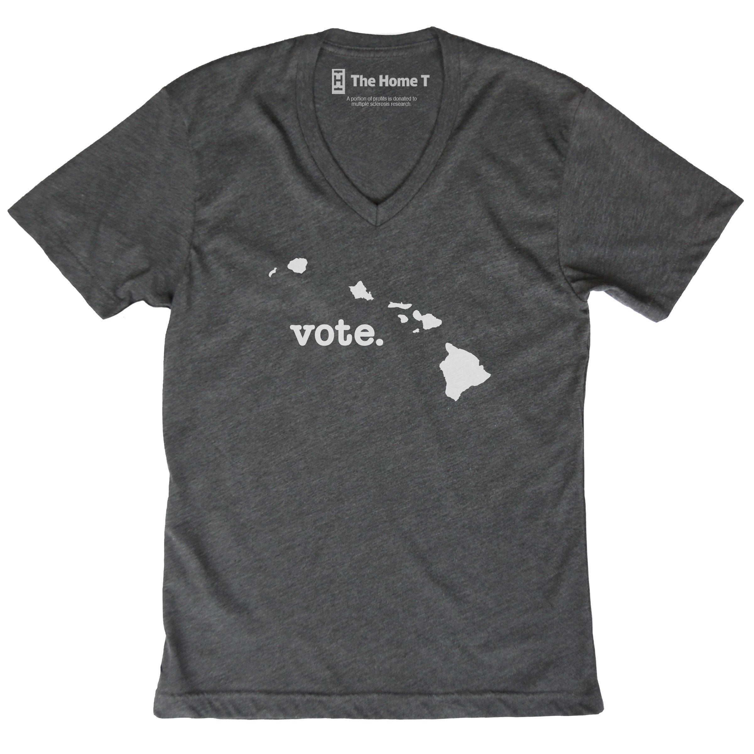Hawaii Vote Grey Home T
