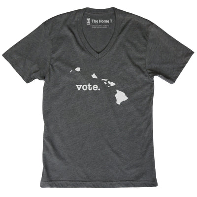 Hawaii Vote Grey Home T