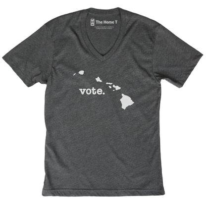 Hawaii Vote Grey Home T