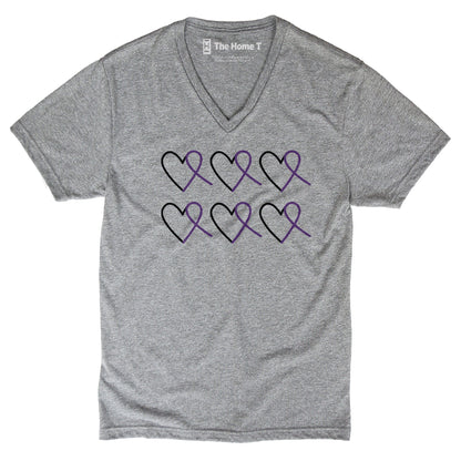 Alzheimer's Heart Ribbon