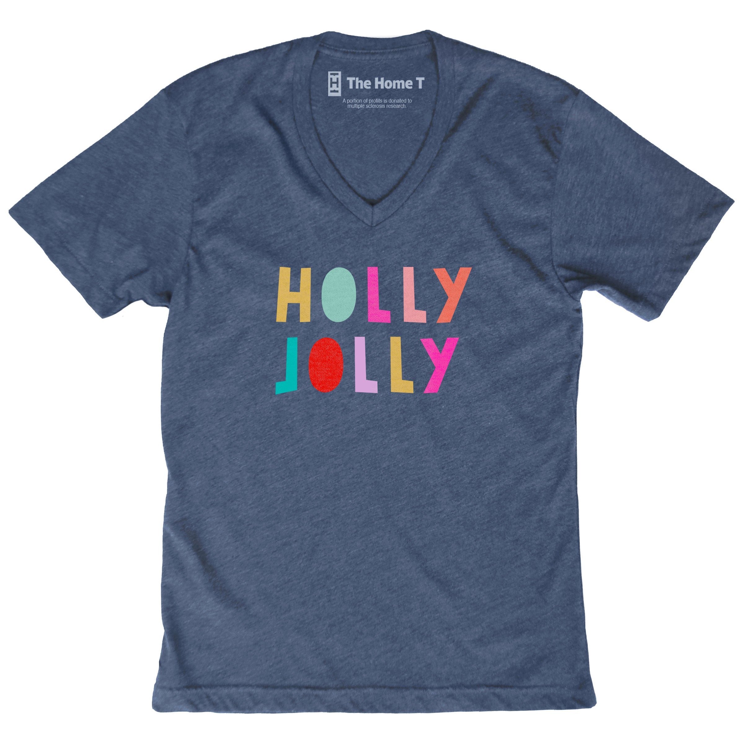 Holly Jolly V-neck