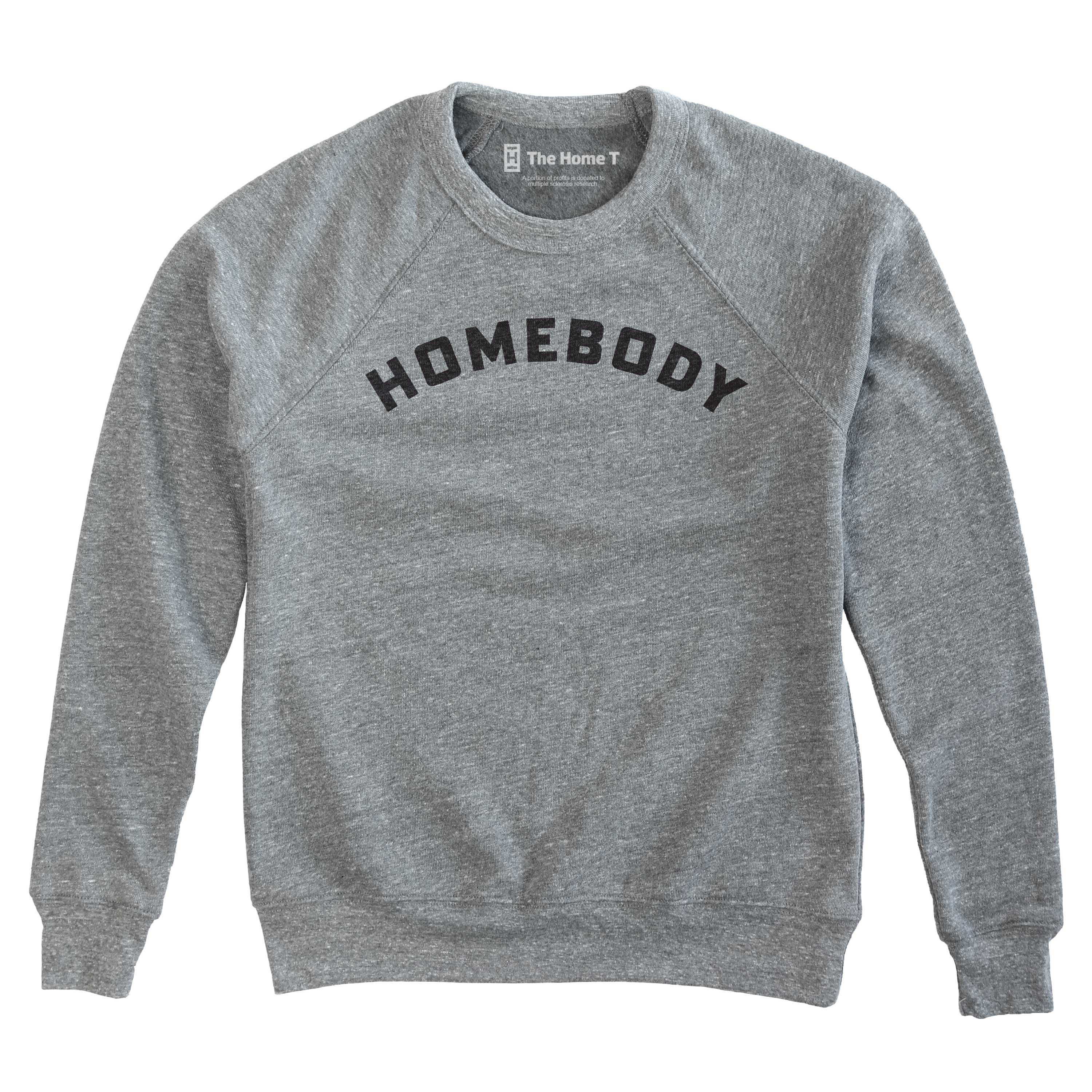 Homebody athletic grey sweatshirt