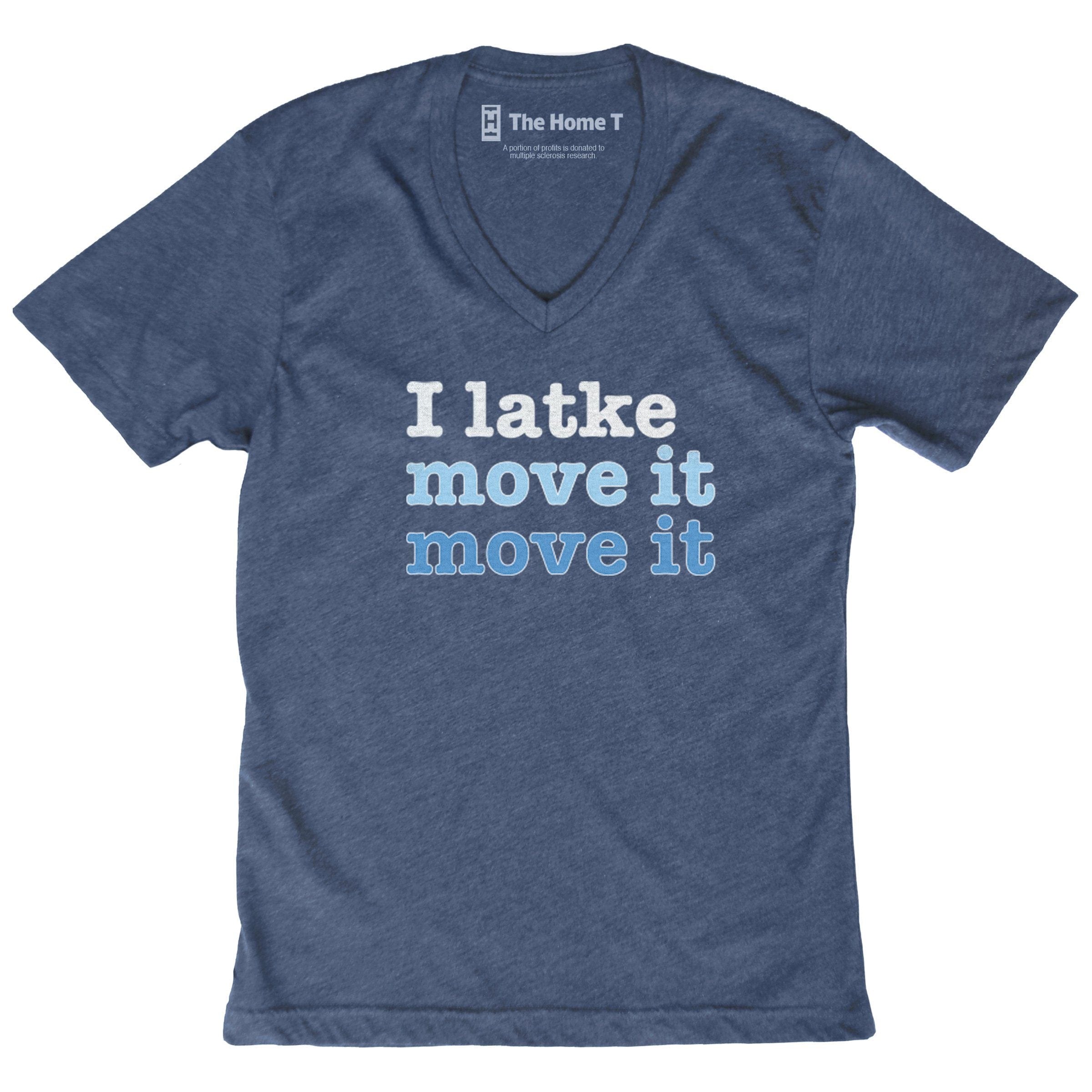 I Latke Move It Move It V-neck