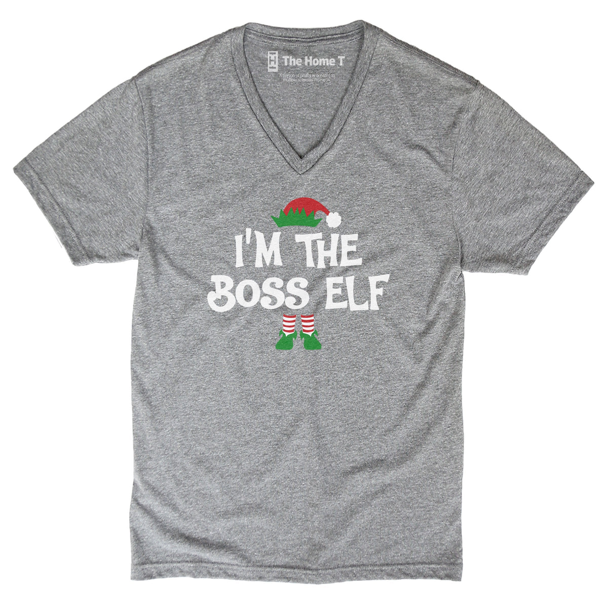 I'm The Boss Elf V-neck