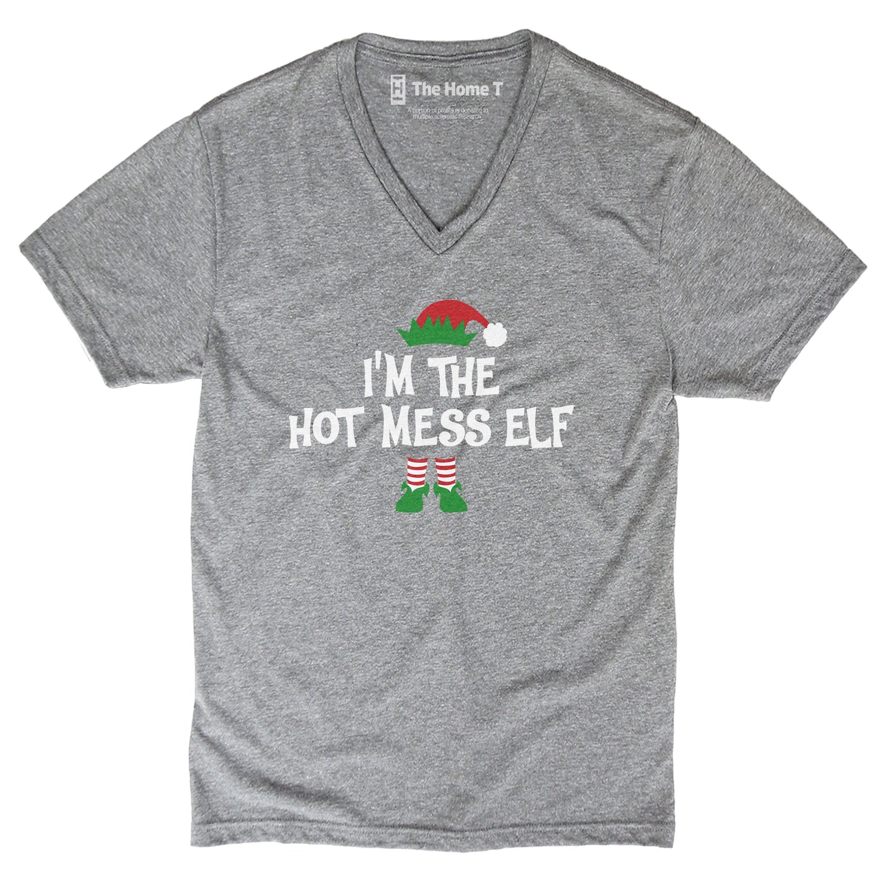I'm The Hot Mess Elf V-neck