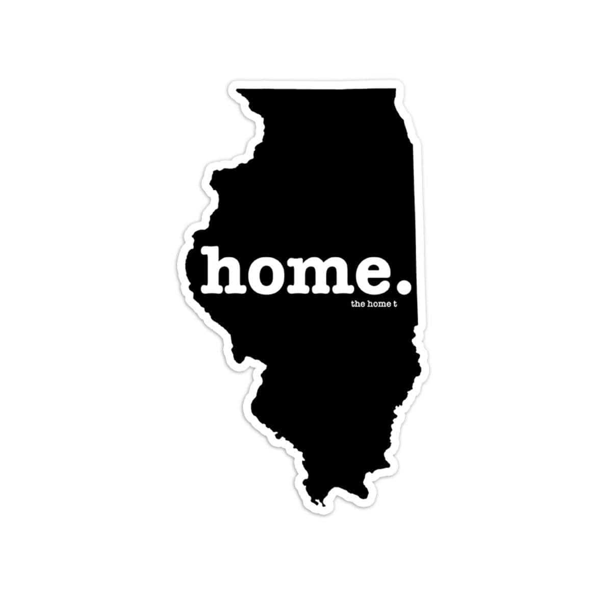 Illinois Home Sticker