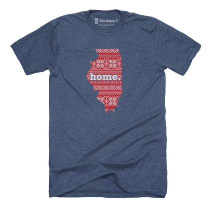 Illinois Christmas Sweater Pattern
