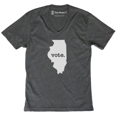 Illinois Vote Grey Home T