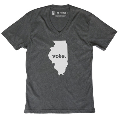 Illinois Vote Grey Home T