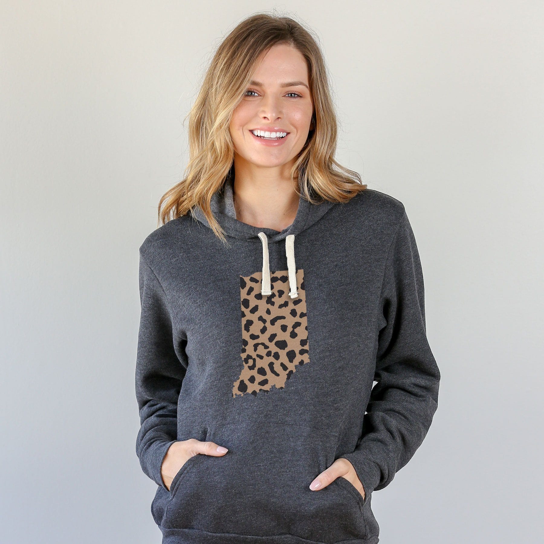 Indiana Leopard Pattern Hoodie