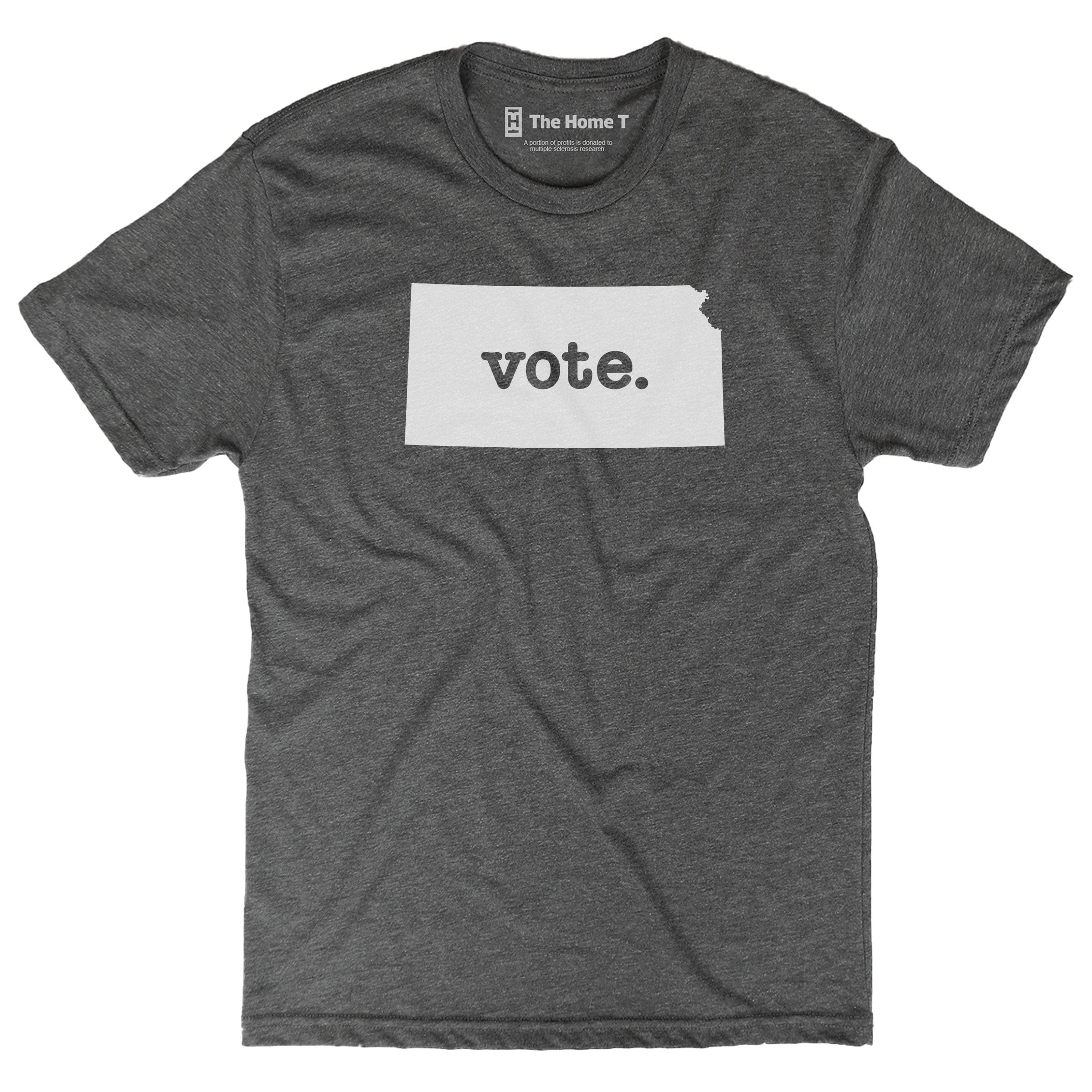 Kansas Vote Grey Home T