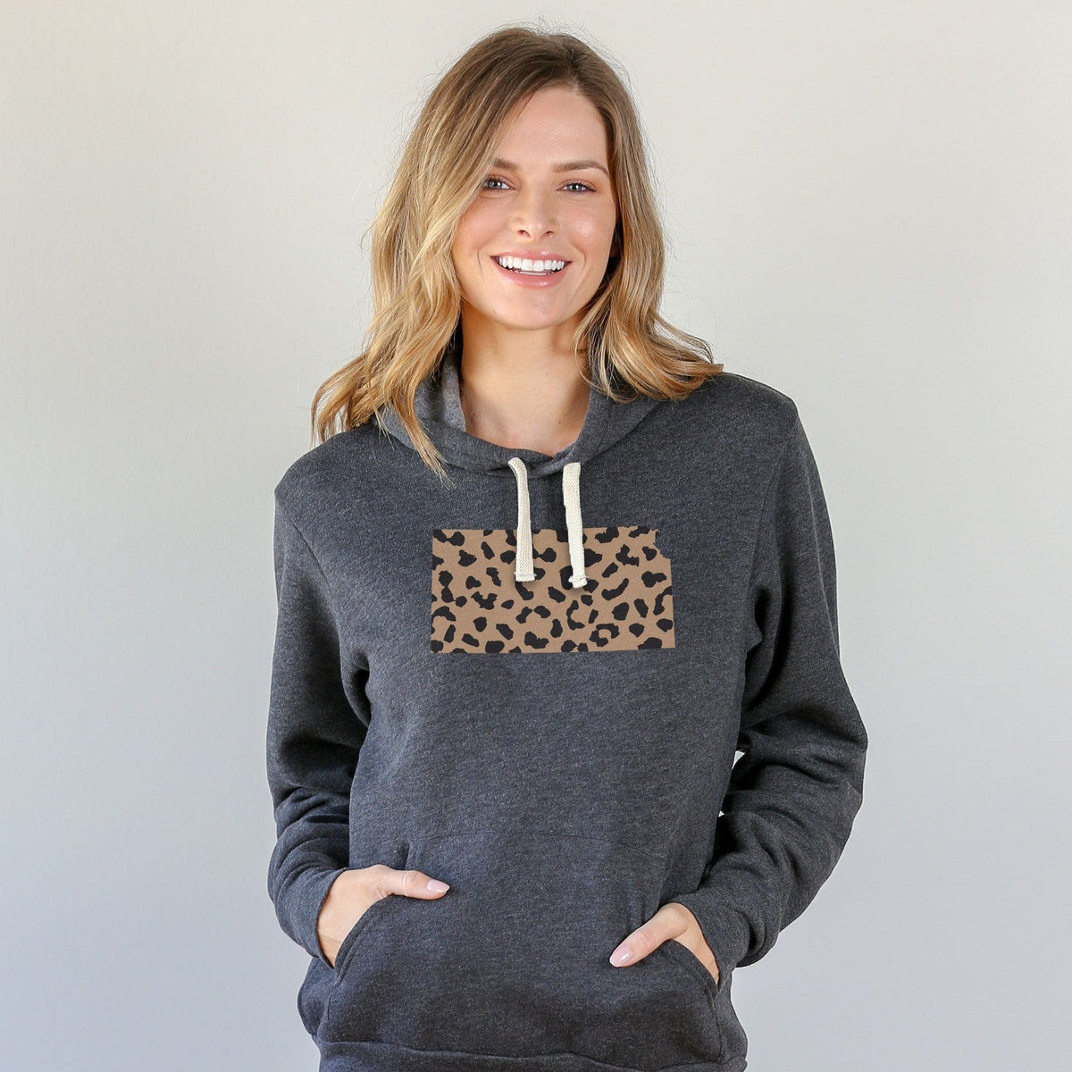 Kansas Leopard Pattern Hoodie
