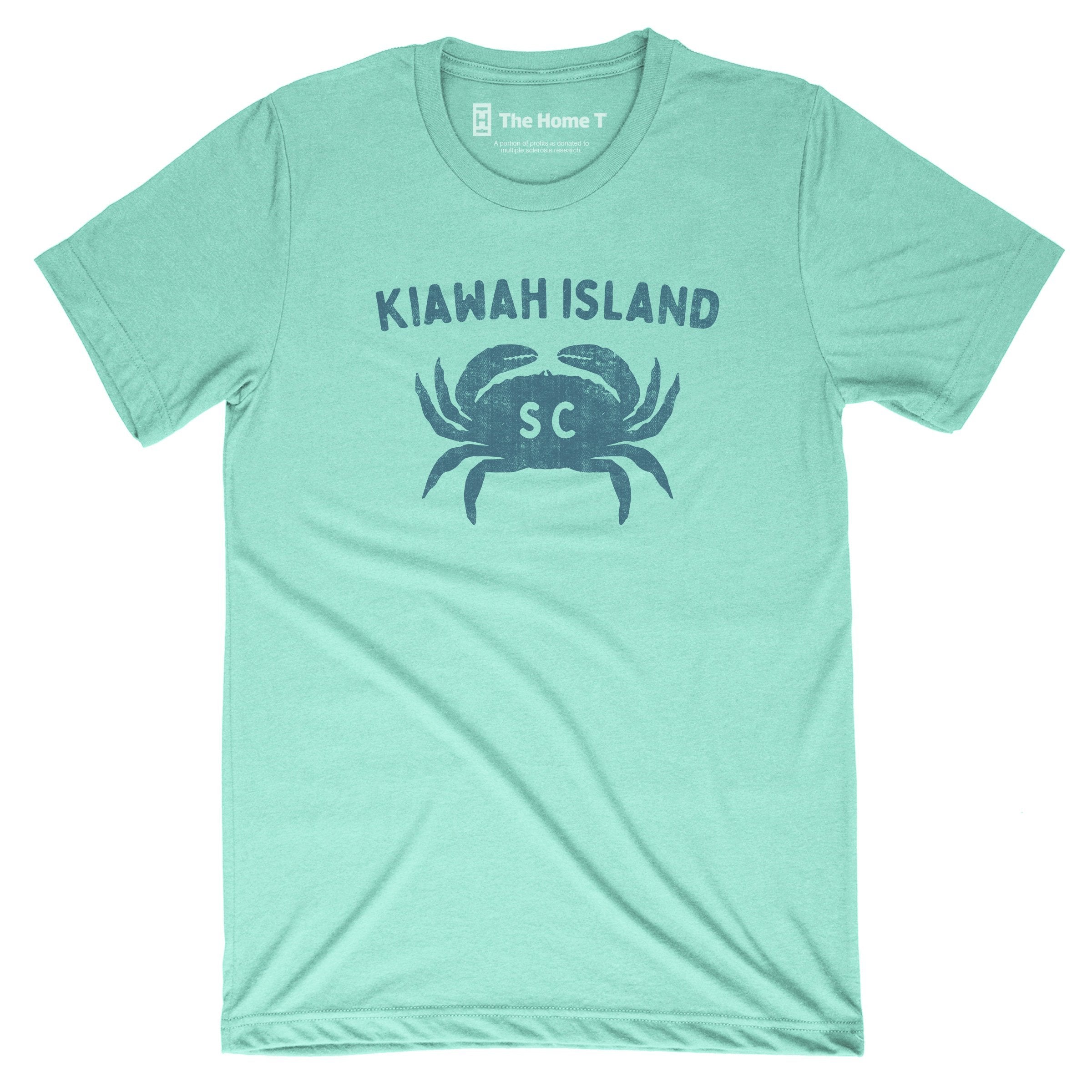 Kiawah Island Crab Mint Crewneck