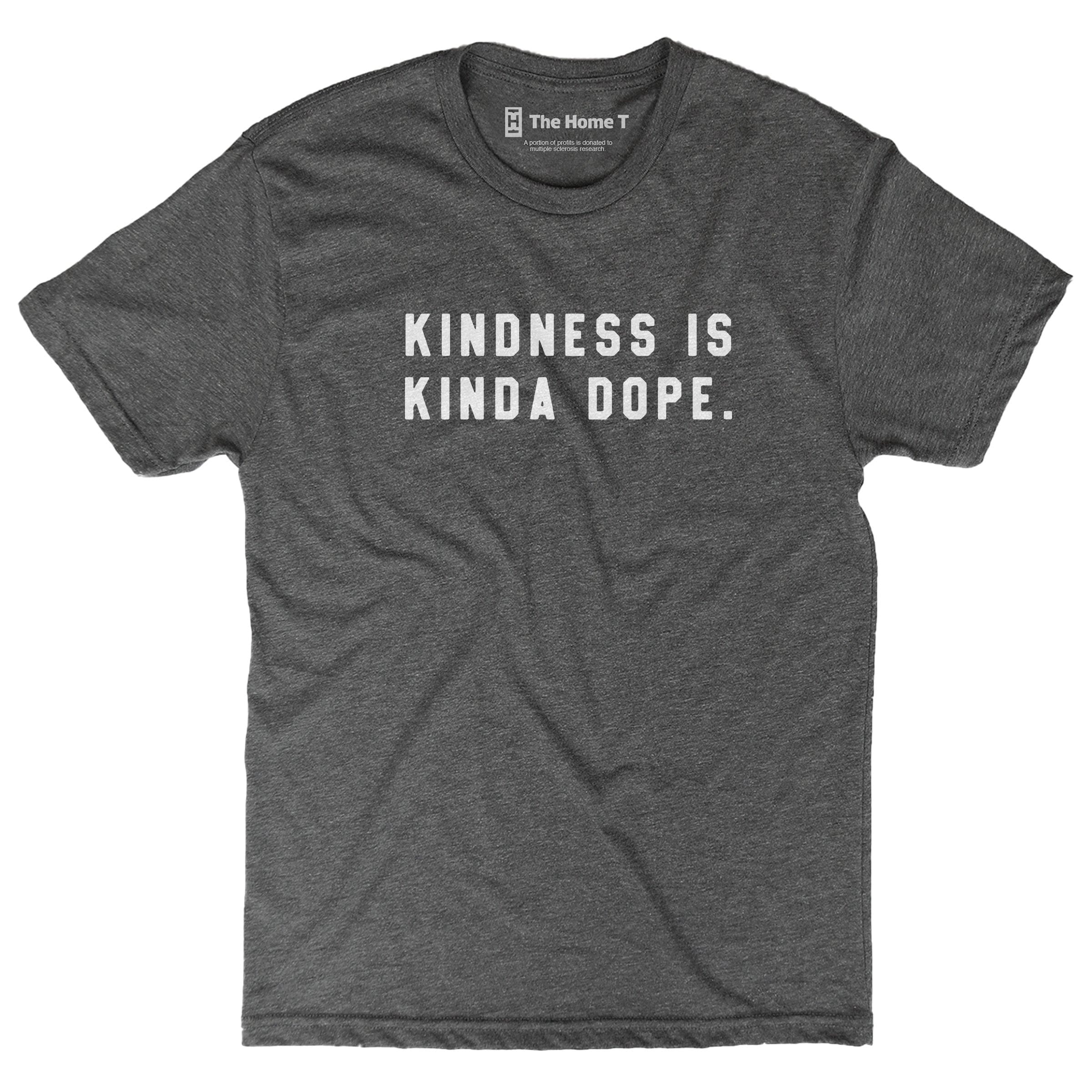 Kindness is Kinda Dope Dark Grey Crewneck