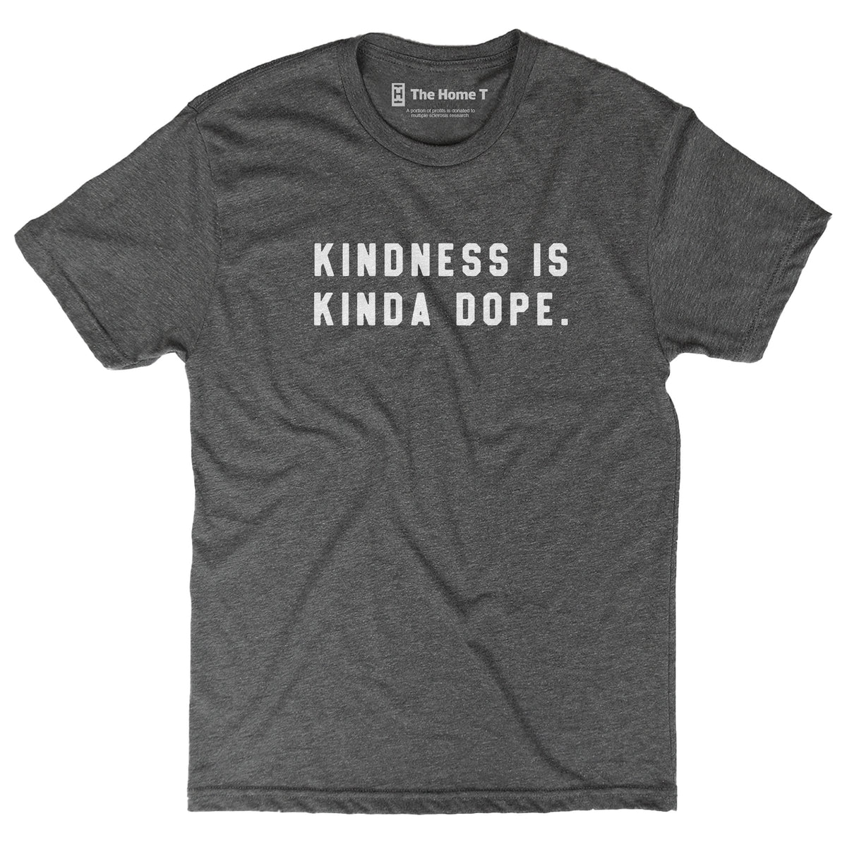 Kindness is Kinda Dope Dark Grey Crewneck