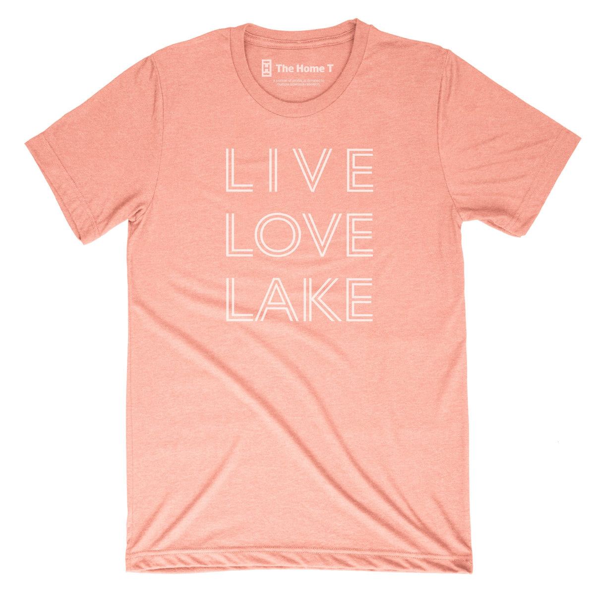 Live Love Lake Coral Crewneck