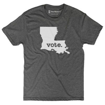 Louisiana Vote Grey Home T