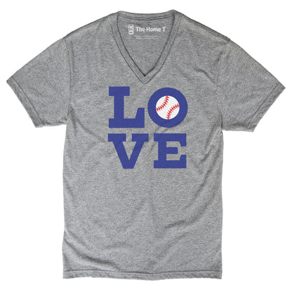 Love Baseball The Home T Size: S Style: V-Neck