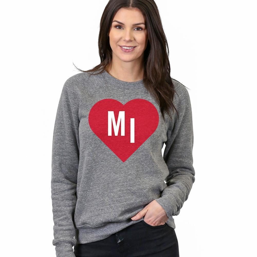 Michigan Red Heart Red Heart The Home T XXL Sweatshirt