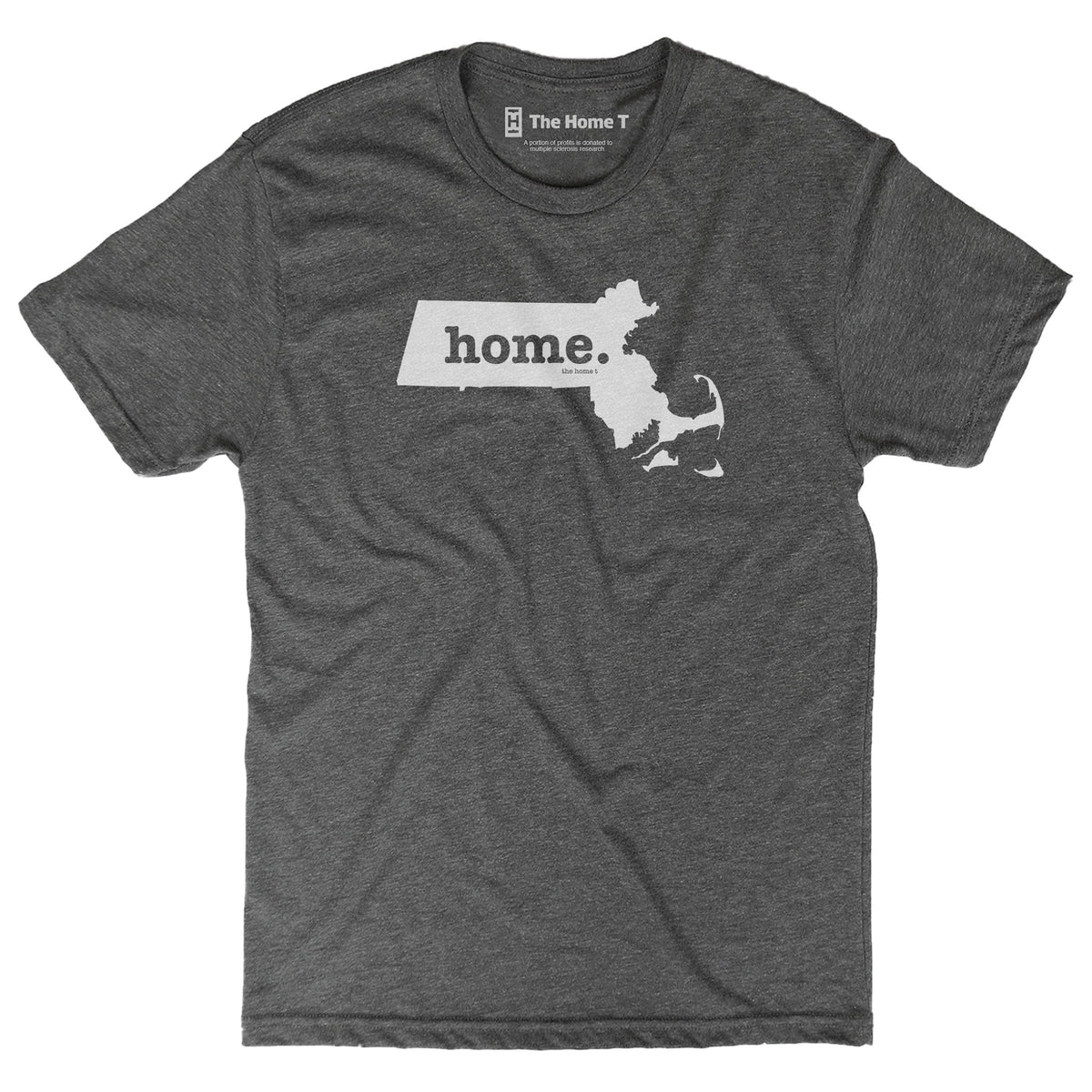 Massachusetts Home T Original Crew The Home T XXL Grey