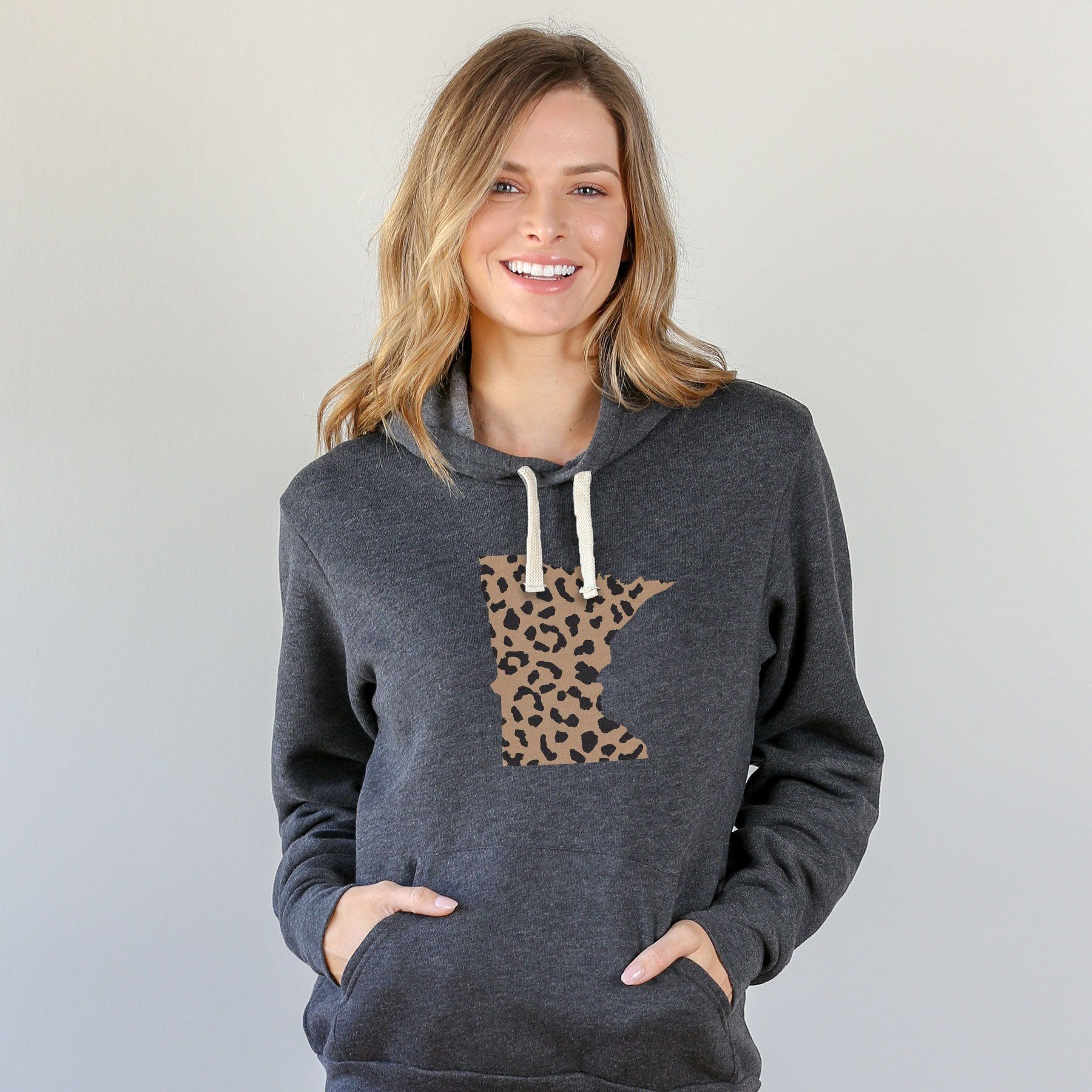 Minnesota Leopard Pattern Hoodie