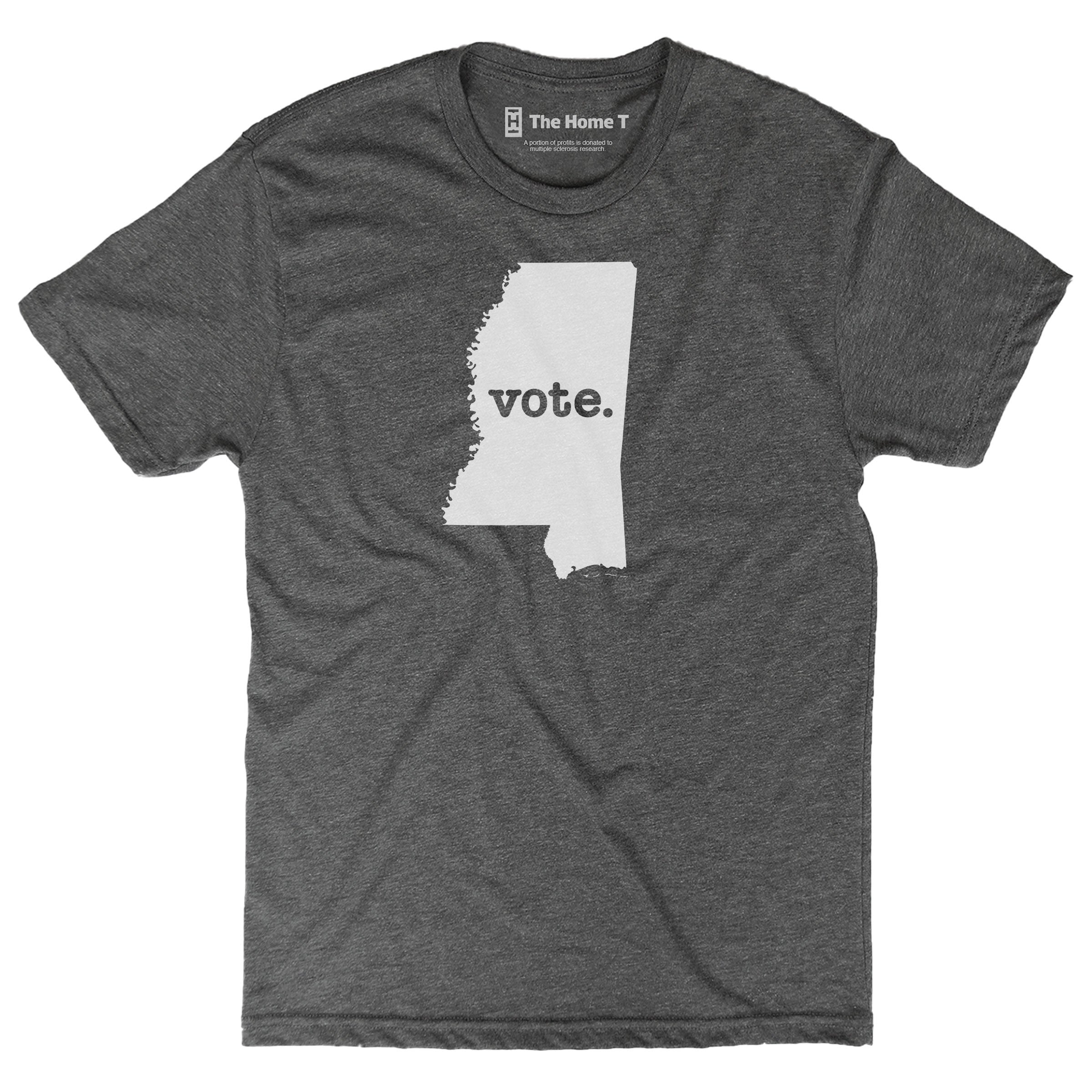 Mississippi Vote Home T Vote The Home T XS Grey