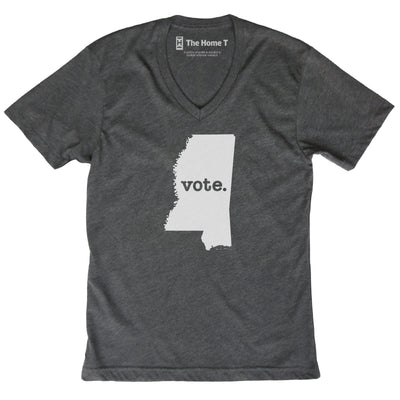Mississippi Vote Grey Home T