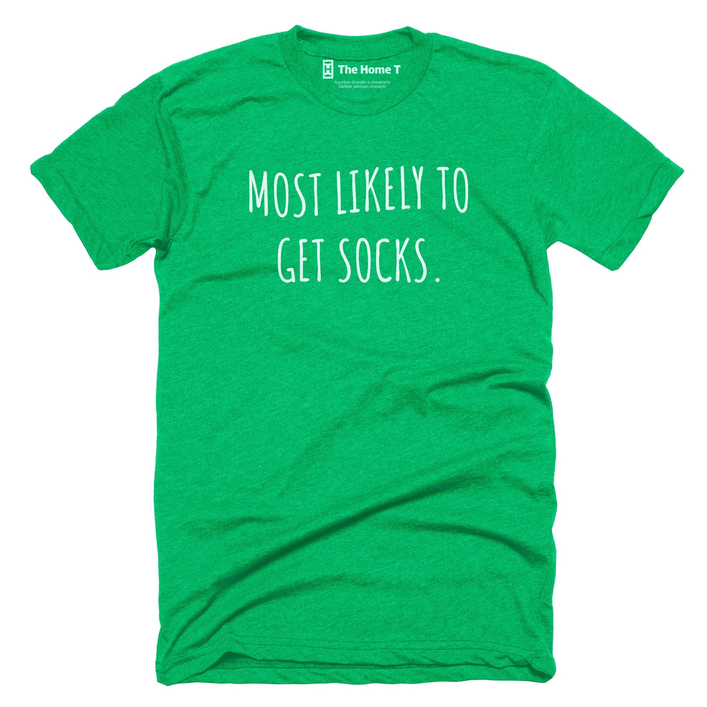Most Likely to Get Socks Green