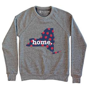 New York Apple Pattern State Pattern The Home T XL Sweatshirt