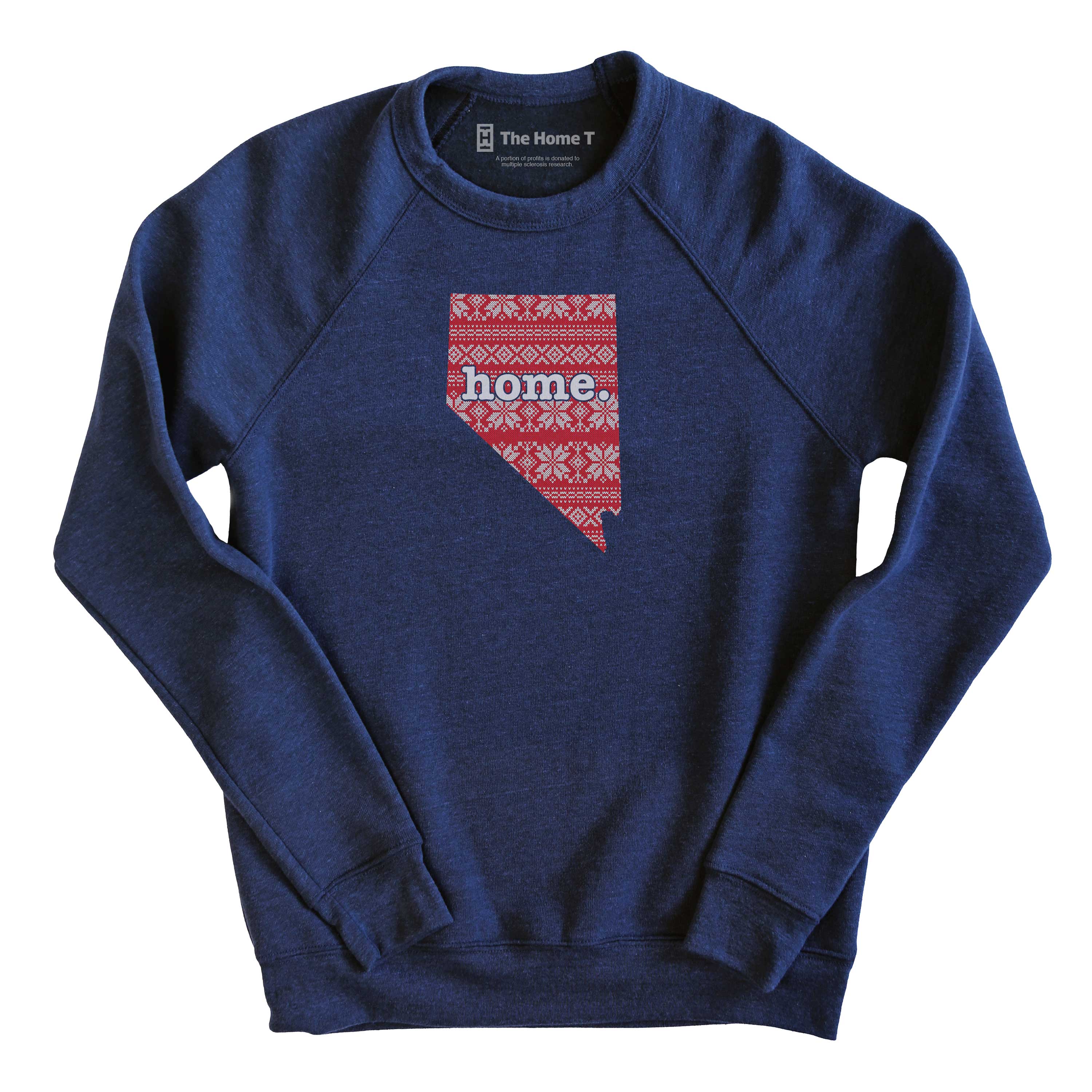Nevada Christmas Sweater Pattern Christmas Sweater The Home T XS Navy Sweatshirt