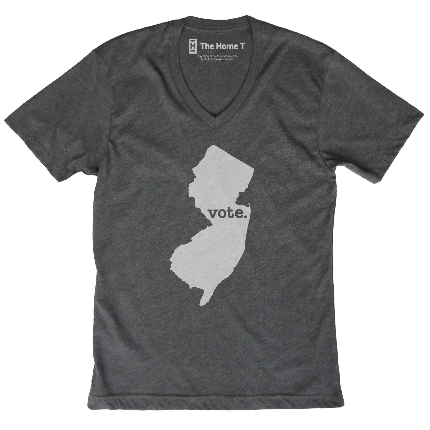 New Jersey Vote Grey Home T Vote The Home T